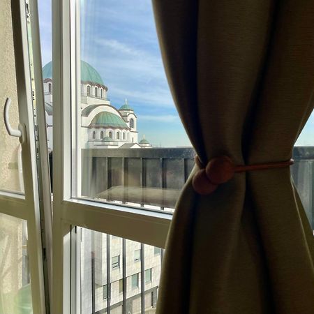 Vintage Delight Apartment Vracar Hram Sv Save Belgrado Exterior foto